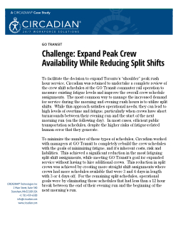 Case Study: GO Transit